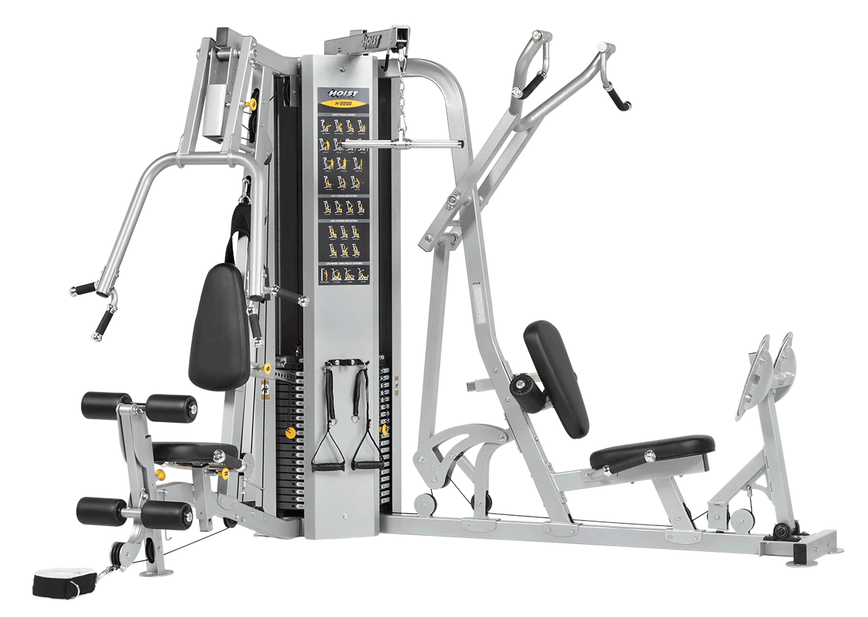 Hoist Fitness H-2200 2 Stack Multi Gym full view | Fitness Experience