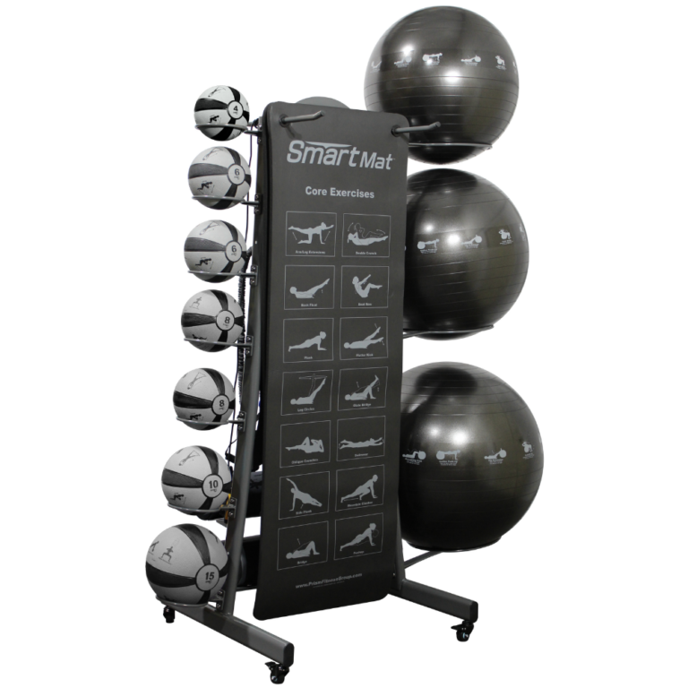 Prism Fitness Studio Line Elite - Tower Rack view with accessories | Fitness Experience