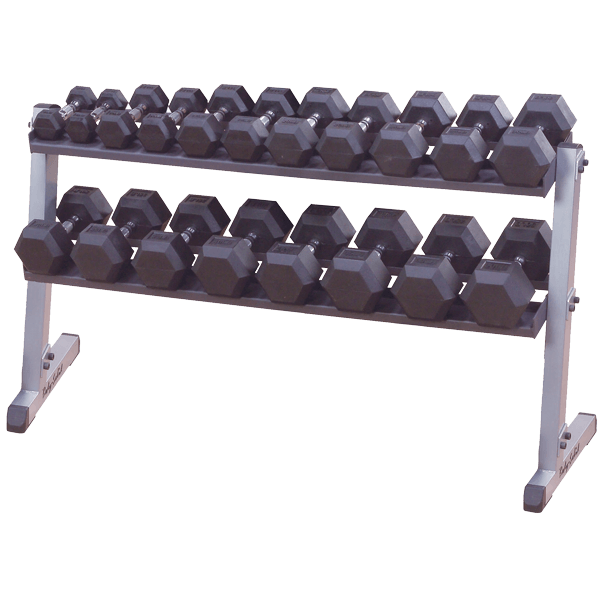 GDR60 60 2 Tier Dumbbell Rack