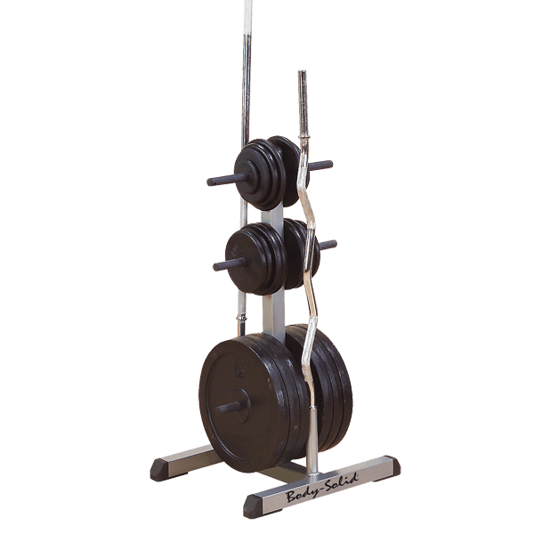 BODYSOLID(ボディソリッド)スタンダードプレートトツリー&バーホルダー BodySolid GSWT Standard Plate Tree and Bar Holder | Fitness
