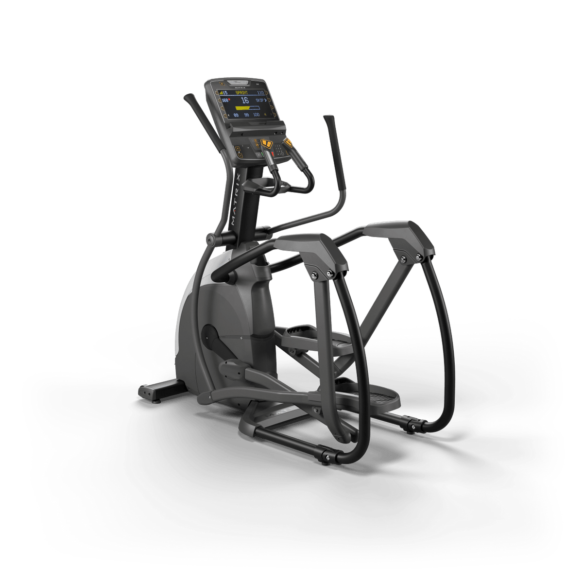 Matrix Fitness Lifestyle Elliptical with Premium LED Console front view | Fitness Experience