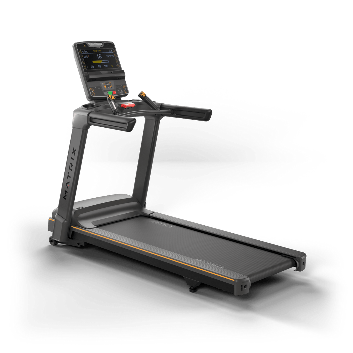 Matrix Fitness Lifetstyle Treadmill with Premium LED Console front view | Fitness Experience