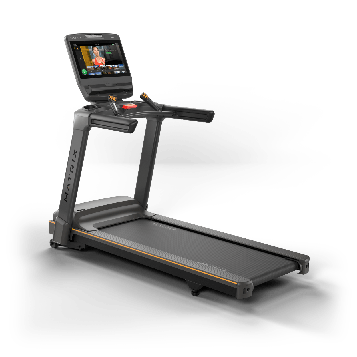 Matrix Fitness Lifestyle Treadmill with Touch XL Console front view | Fitness Experience