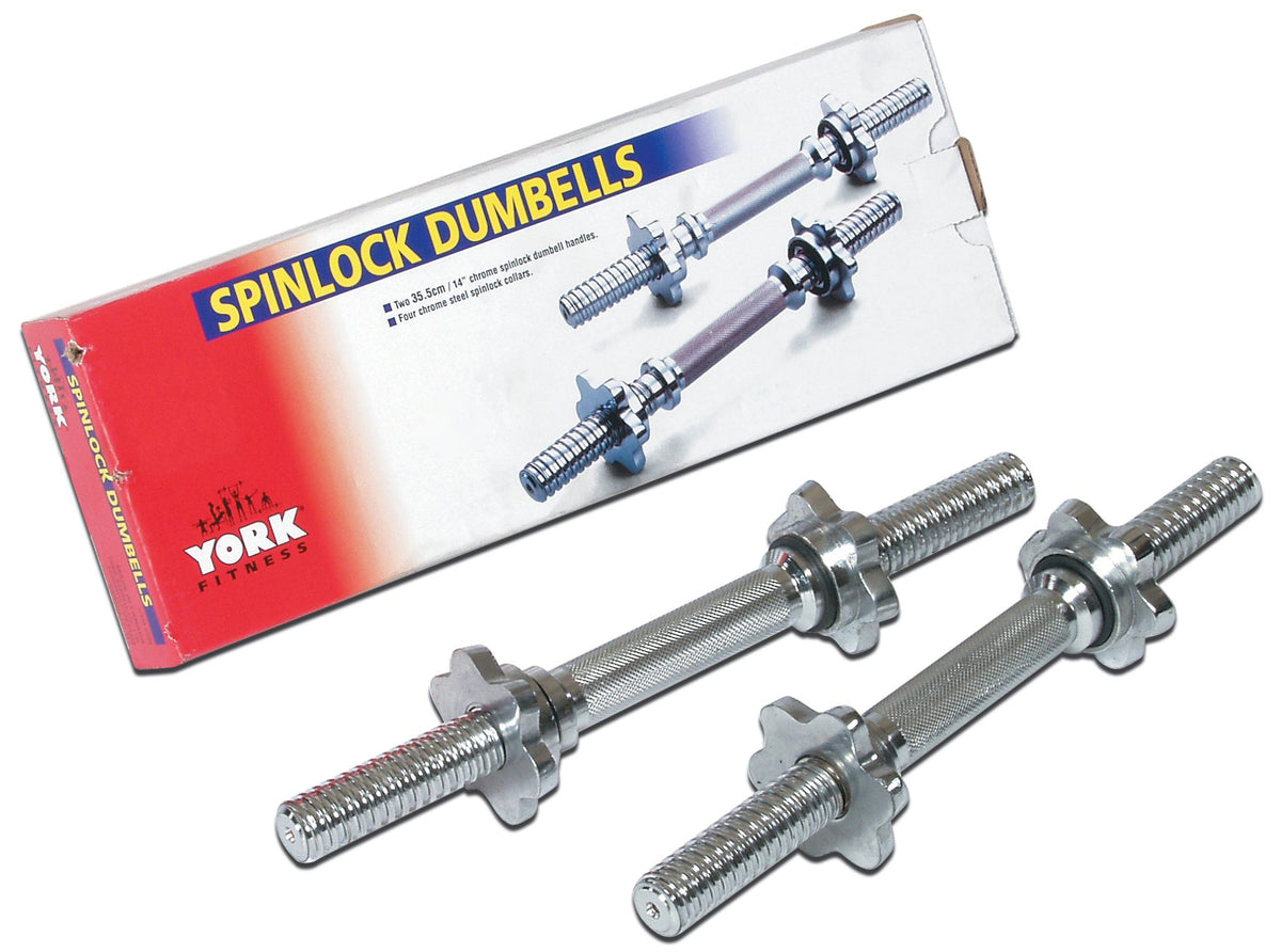 14" Spin Lock Dumbbell Handles