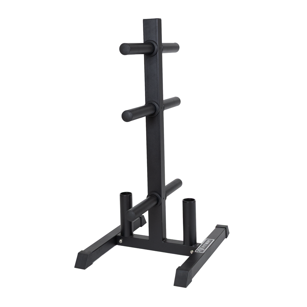 Fitway Olympic Plate Tree with 2 Bar Holder