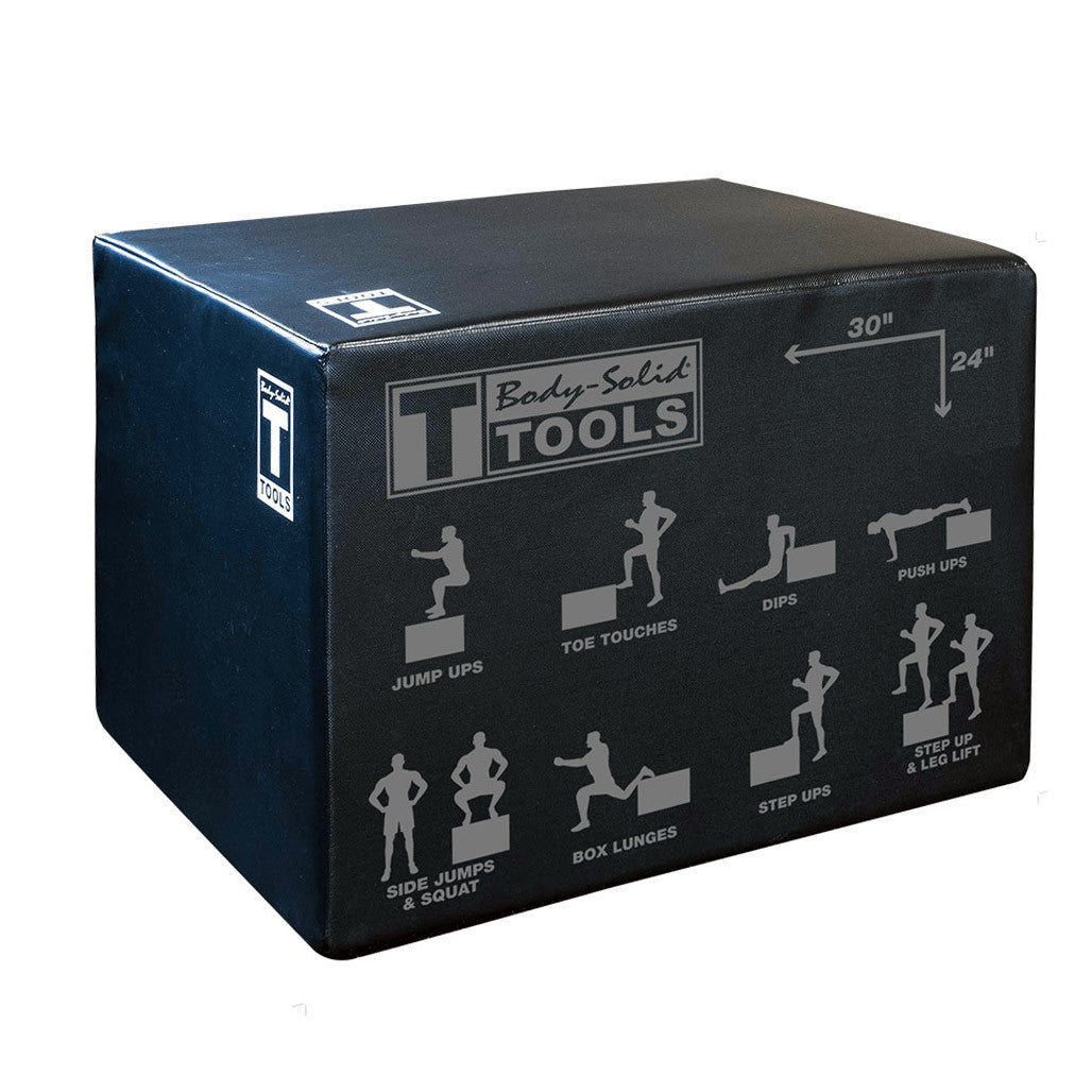 BodySolid Soft Sided 3 in 1 Plyo Box