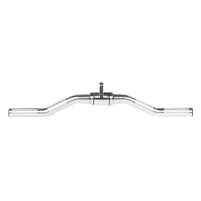 Inspire Fitness Aluminum EZ Curl Bar full view | Fitness Experience