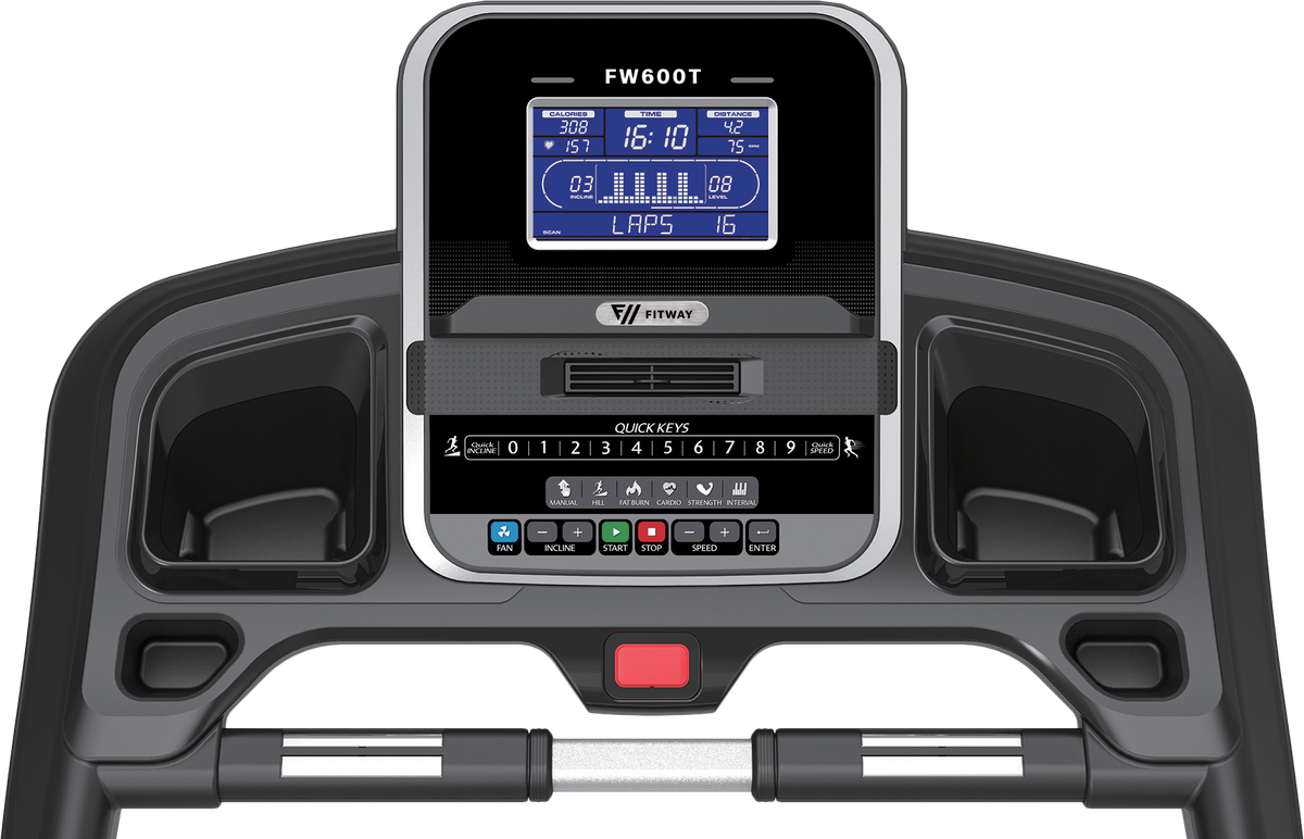 FITWAY 600T Folding Treadmill
