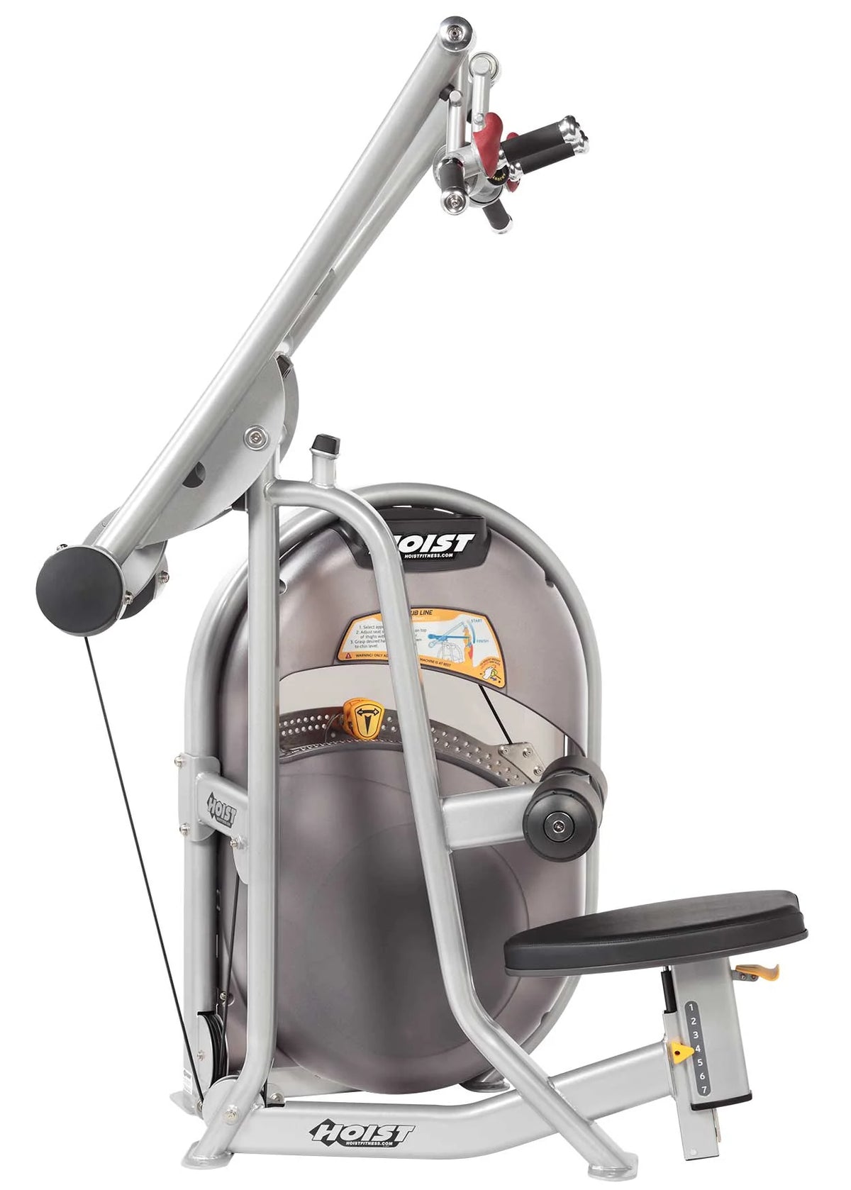 Hoist Fitness CL-3201 Lat Pulldown side view| Fitness Experience