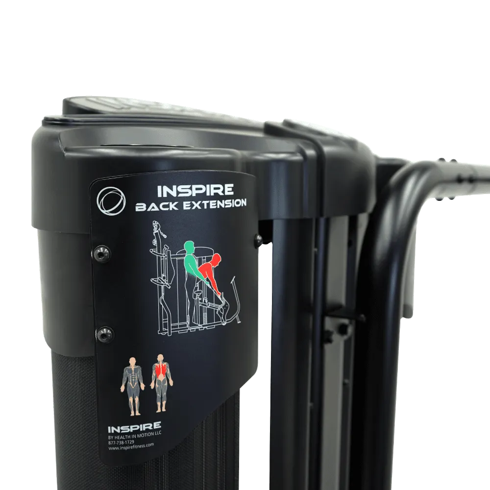 Inspire Fitness Commercial Ab/Back placard | Fitness Experience