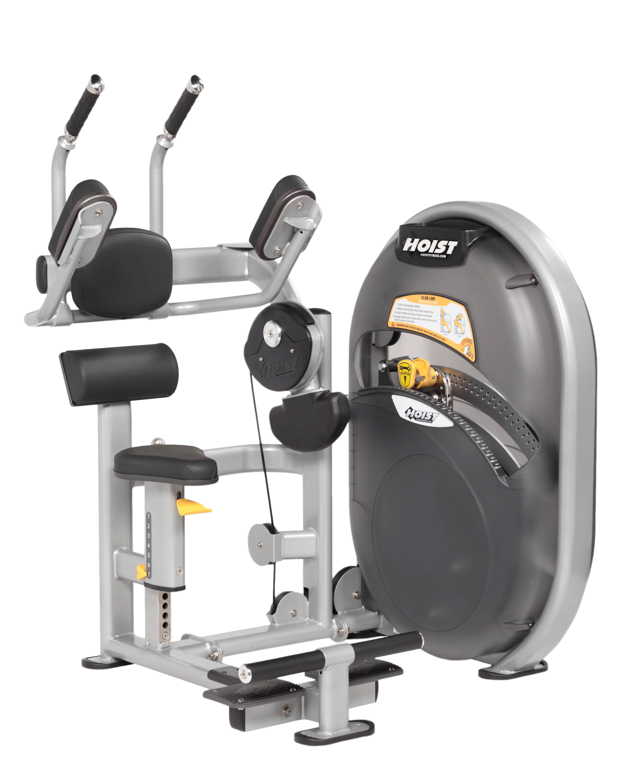 Hoist Fitness CL-3601 Abdominals full view | Fitness Experience