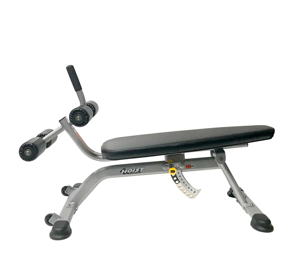 Hoist Fitness HF-5264 Adjustable Ab Bench side view | Fitness Experience