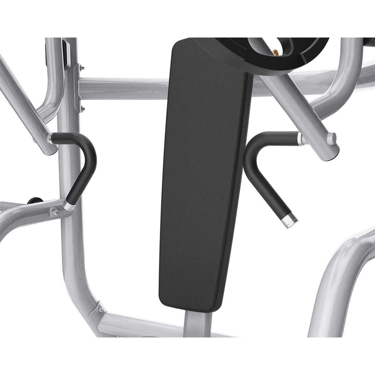 Matrix Fitness Magnum Vertical Bench Press handle view | Fitness Experience