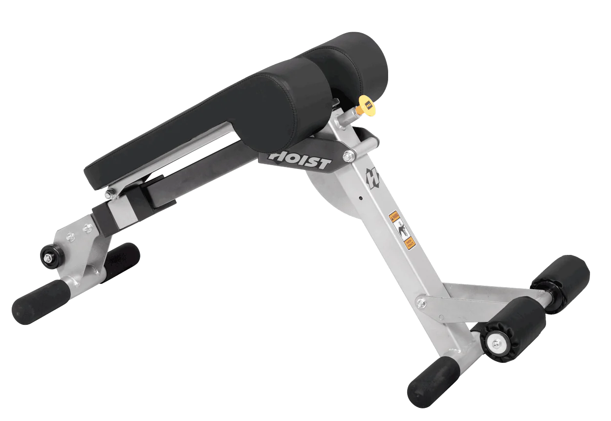 Hoist Fitness HF-4263 Ab/Back Hyper Bench full view | Fitness Experience