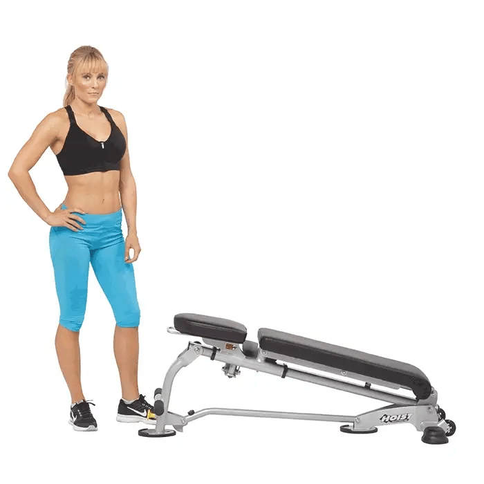Hoist HF 5167 7 Position Folding FID Bench Fitness Experience Fitness Experience Commercial