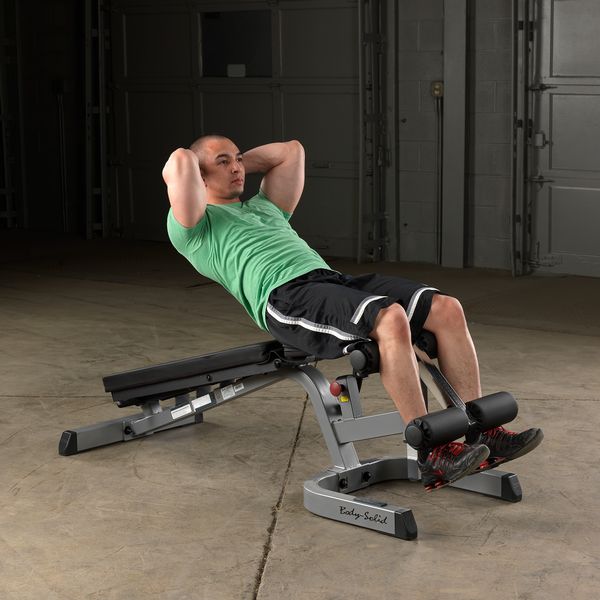 Body-Solid GFID71 Heavy Duty Flat Incline Bench | Fitness Experience
