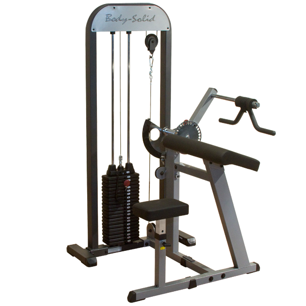 Body-Solid Pro Select Biceps and Triceps Machine full view | Fitness Experience