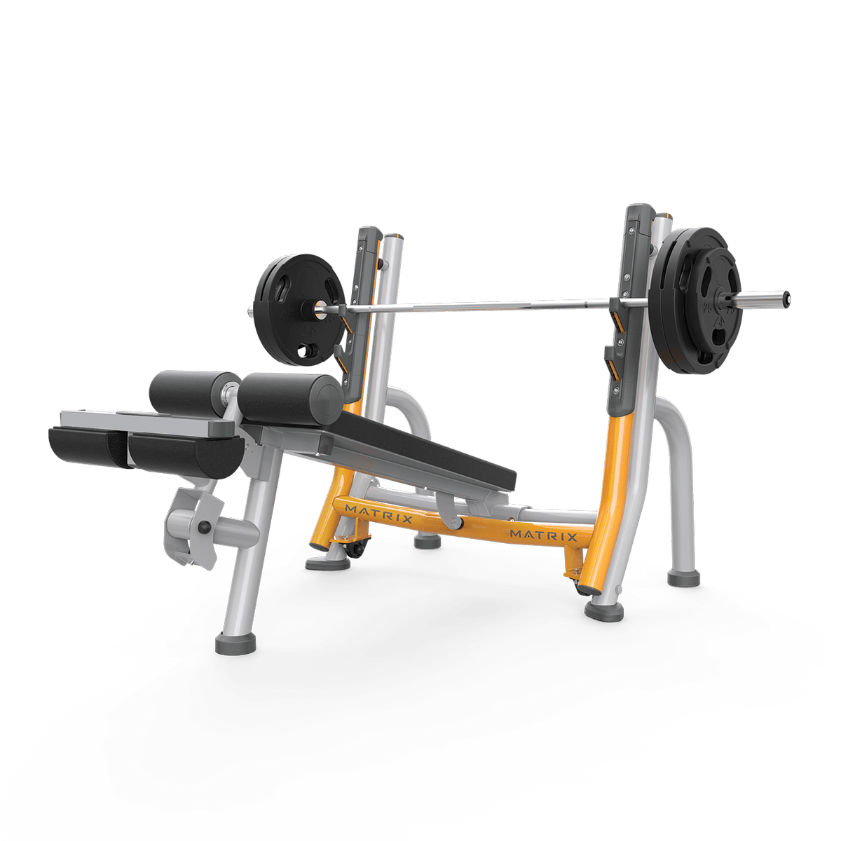 Matrix Fitness Magnum Breaker Olympic Decline Bench | Fitness Experience
