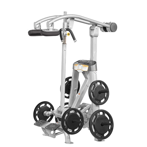 Hoist Fitness RPL-5405 Standing Calf Raise with black upholstery | Fitness Experience