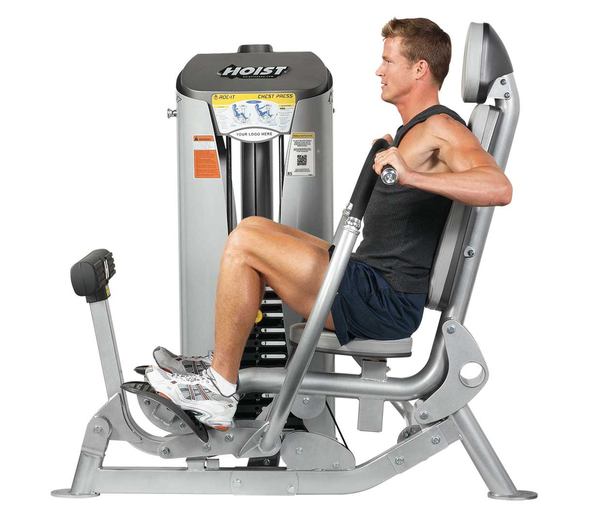 Hoist Fitness RS-1301 Chest Press side view | Fitness Experience
