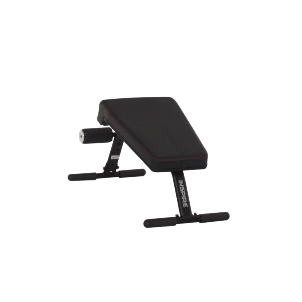 Inspire Fitness Mini Crunch Bench full view | Fitness Experience