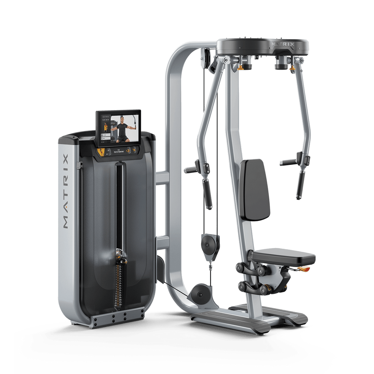 Matrix Fitness Ultra Pec Fly / Rear Delt with console | Fitness Experience