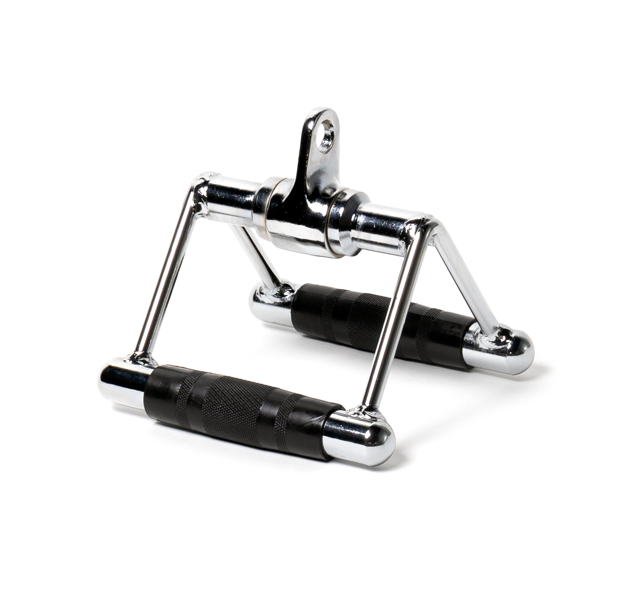 Fitway Rubber Grip Chinning Triangle cable attachement with rotating conneciton point. used for tricep and bicep exercies.