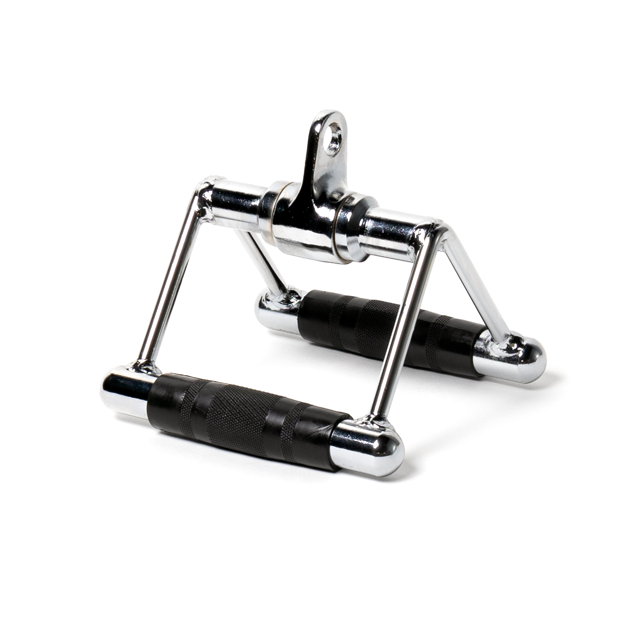 Fitway Rubber Grip Chinning Triangle cable attachement with rotating conneciton point. used for tricep and bicep exercies.