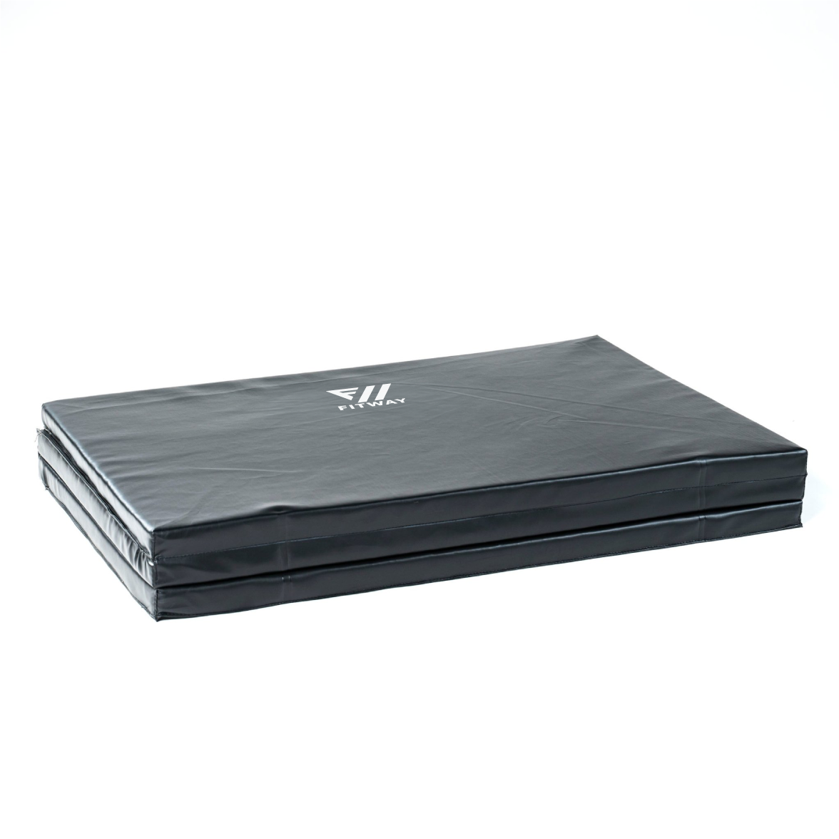 FitWay Equip. Folding Exercise Mat - 84"x48"  folded angle photo- Fitness Experience