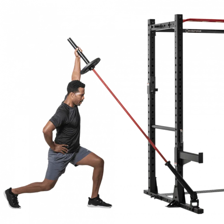 Inspire Fitness FPC1 Full Power Cage landmine attachment | Fitness Experience