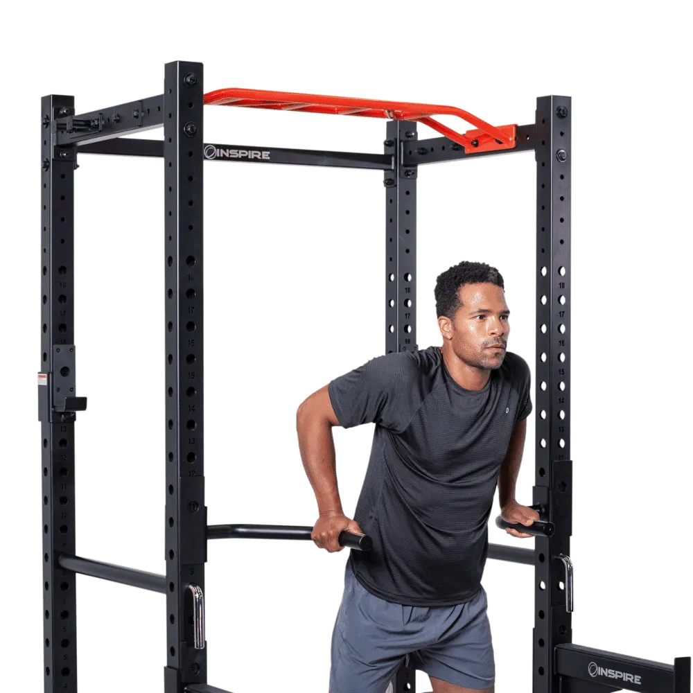 Inspire Fitness FPC1 Full Power Cage dip handles | Fitness Experience