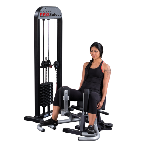 Body-Solid Pro-Select Inner and Outer Thigh Machine (310lb) view in use | Fitness Experience