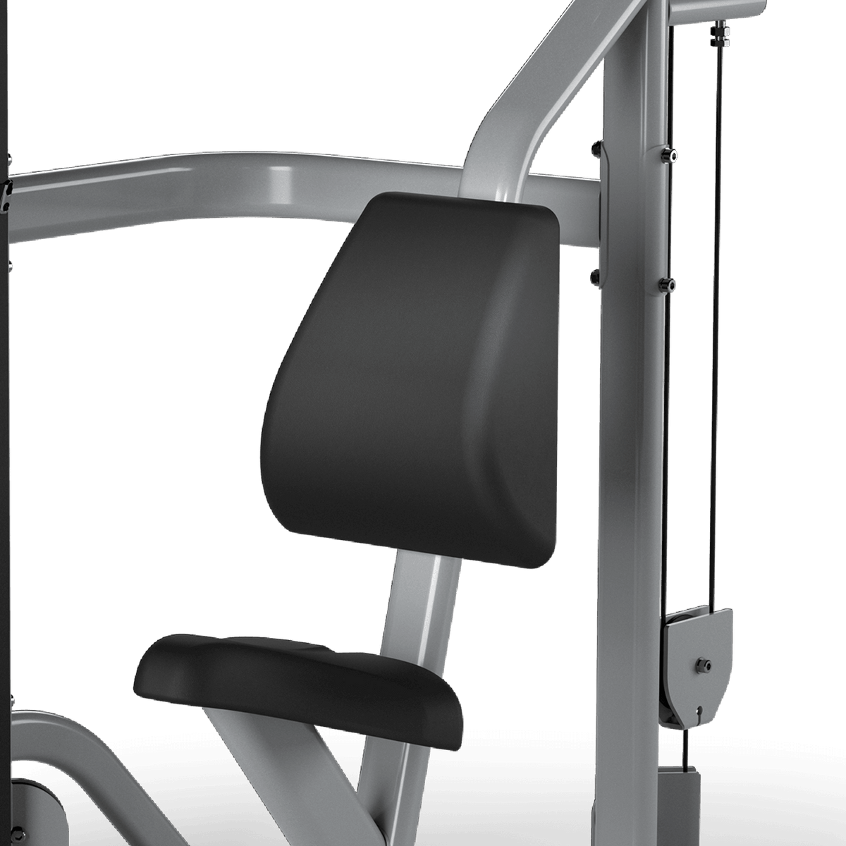 Matrix Fitness Go Series Abdominal backrest view | Fitness Experience