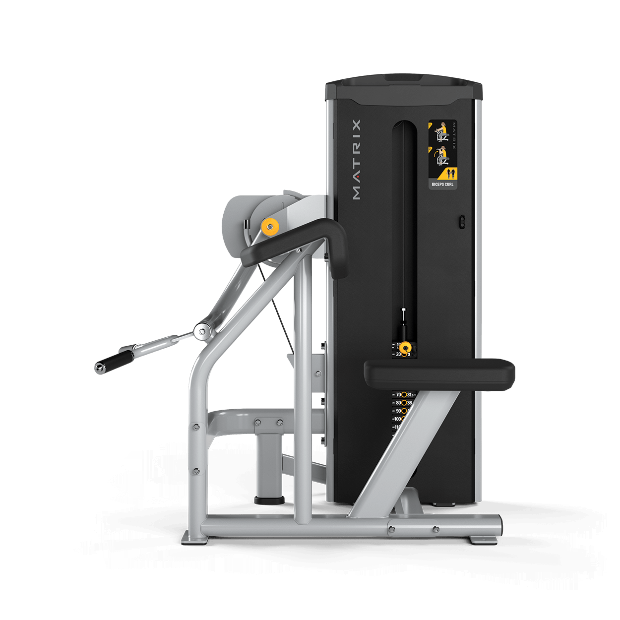 Matrix Fitness Go Series Biceps Curl Fitness Experience Fitness Experience Commercial