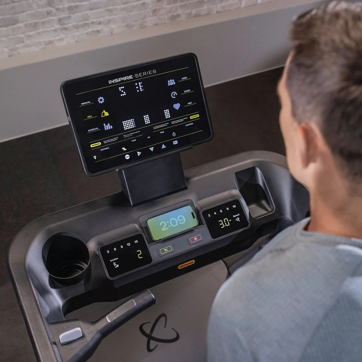 Inspire Series T7 Treadmill - 15" LED Display