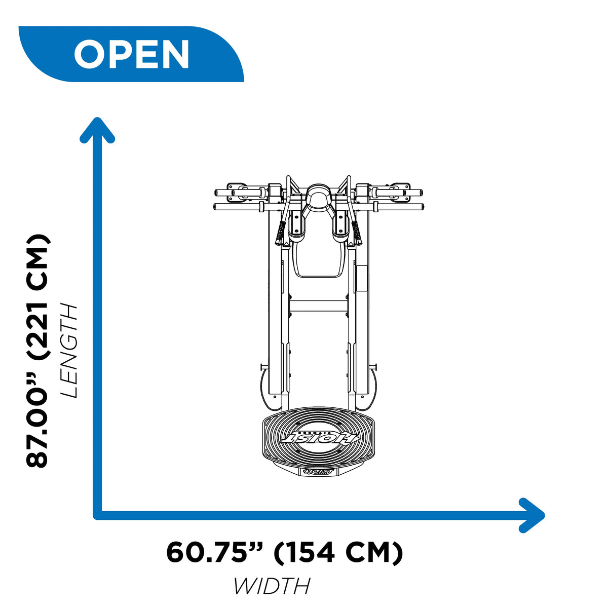 Hoist CF-3356 Hack Squat