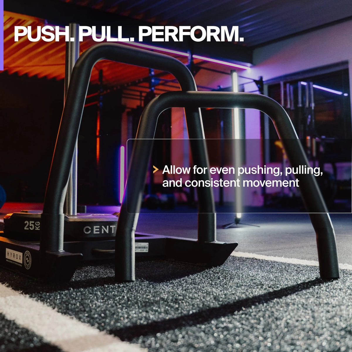 Hyrox Youngstarts Power Sled Frame Bar Attachment