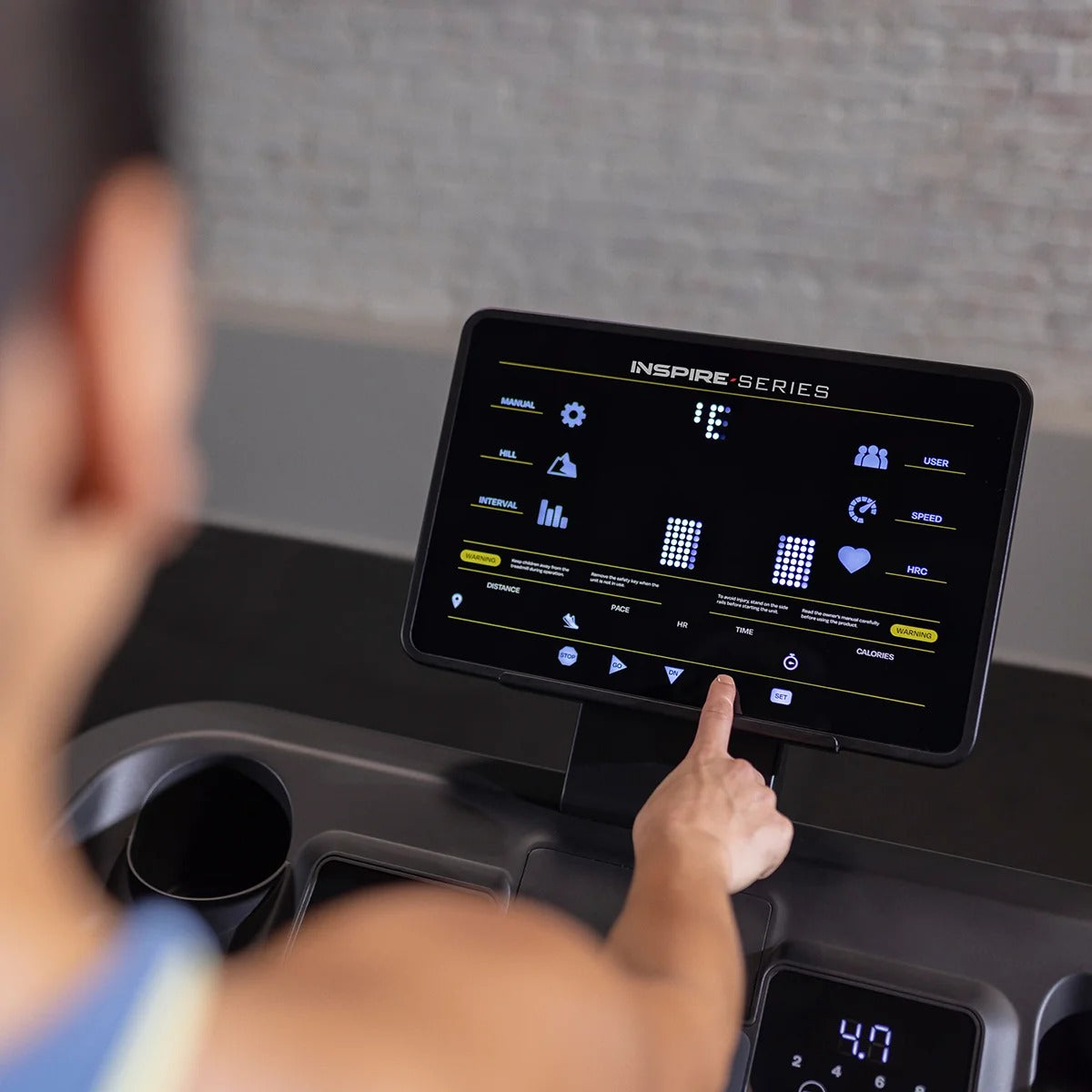 Inspire Series T5 Treadmill - 15" LED Display