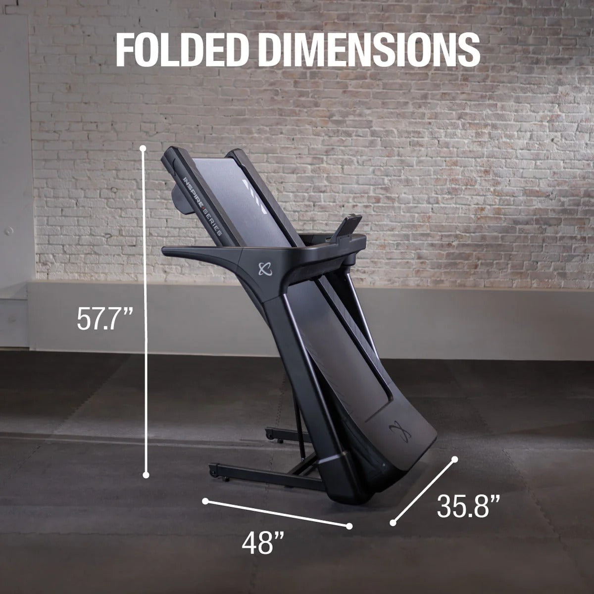Inspire Series T4 Treadmill - LED Console
