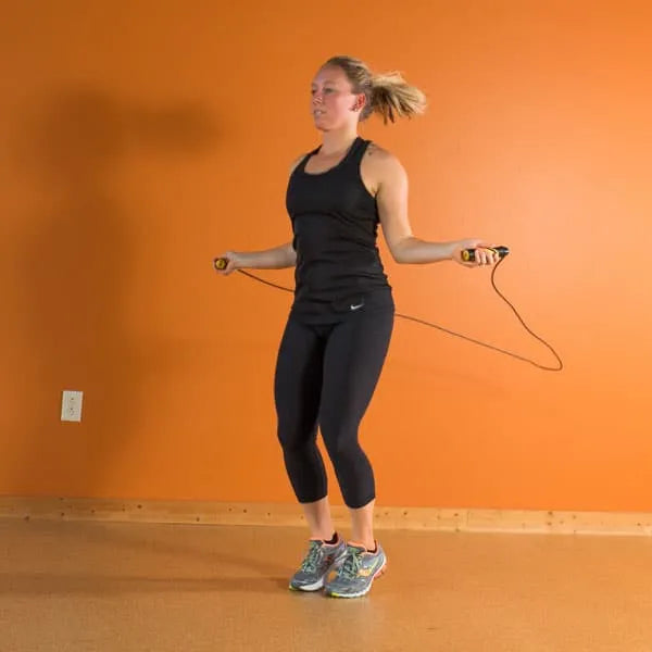 Prism Fitness Smart Jump Rope - Speed view in use | Fitness Experience