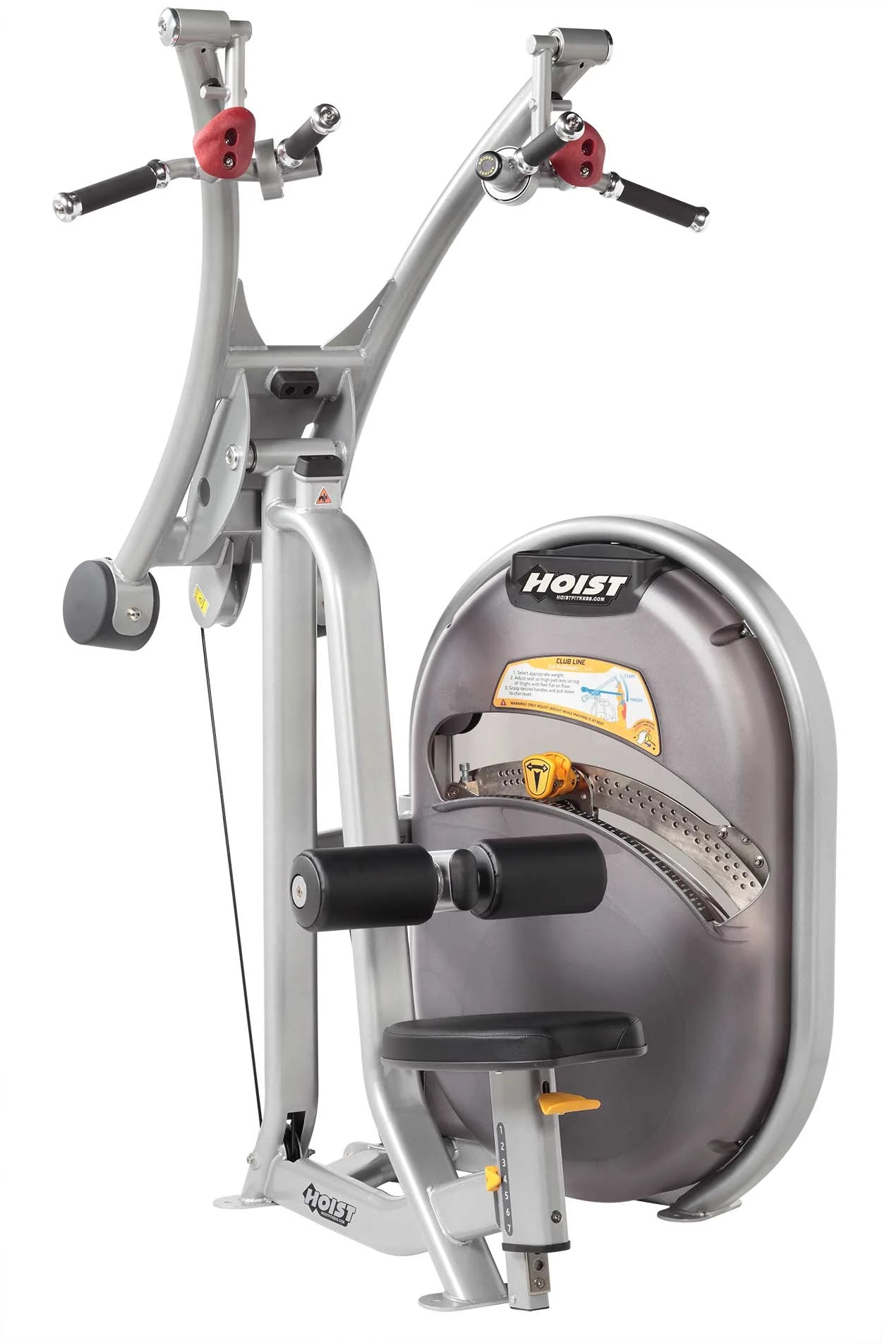 Hoist Fitness CL-3201 Lat Pulldown front view| Fitness Experience