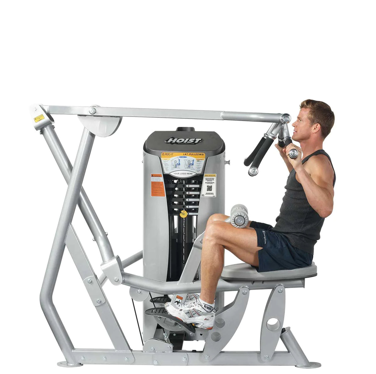 Hoist Fitness RS-1201 Lat Pulldown side view | Fitness Experience
