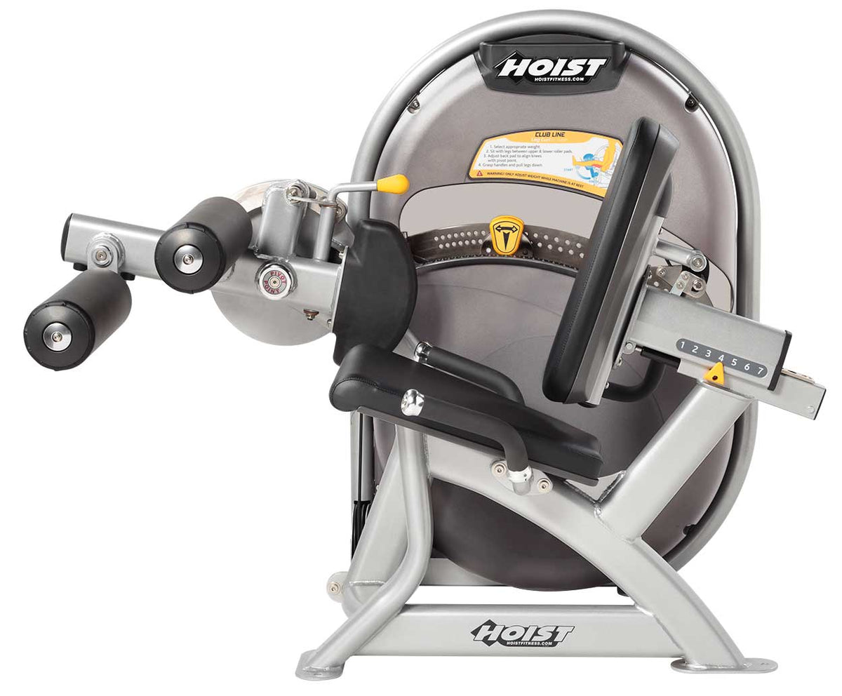 Hoist Fitness CL-3402 Leg Curl side view | Fitness Experience