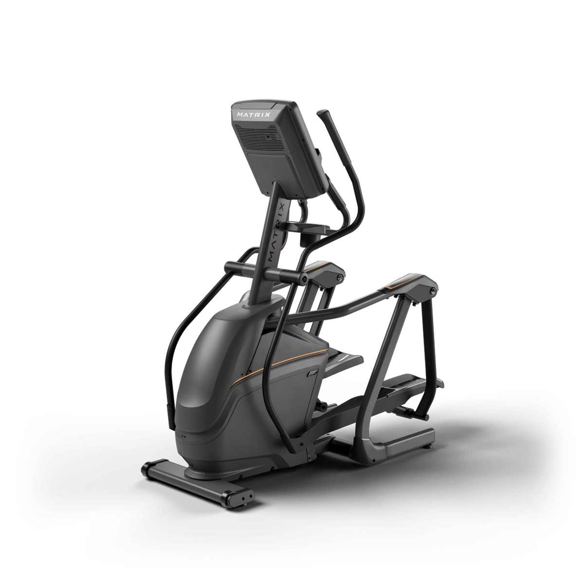 Matrix Fitness Lifestyle Elliptical with Group Training LED Console rear view | Fitness Experience