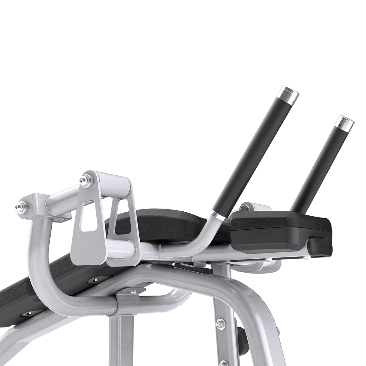 Matrix Fitness Magnum Ab Crunch Bench headrest view | Fitness Experience