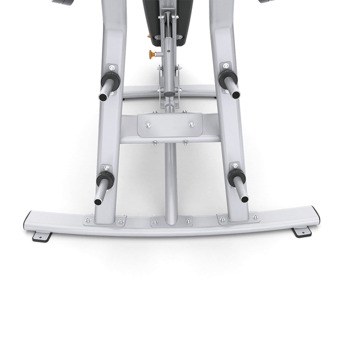 Matrix Fitness Magnum Incline Bench Press storage horns | Fitness Experience