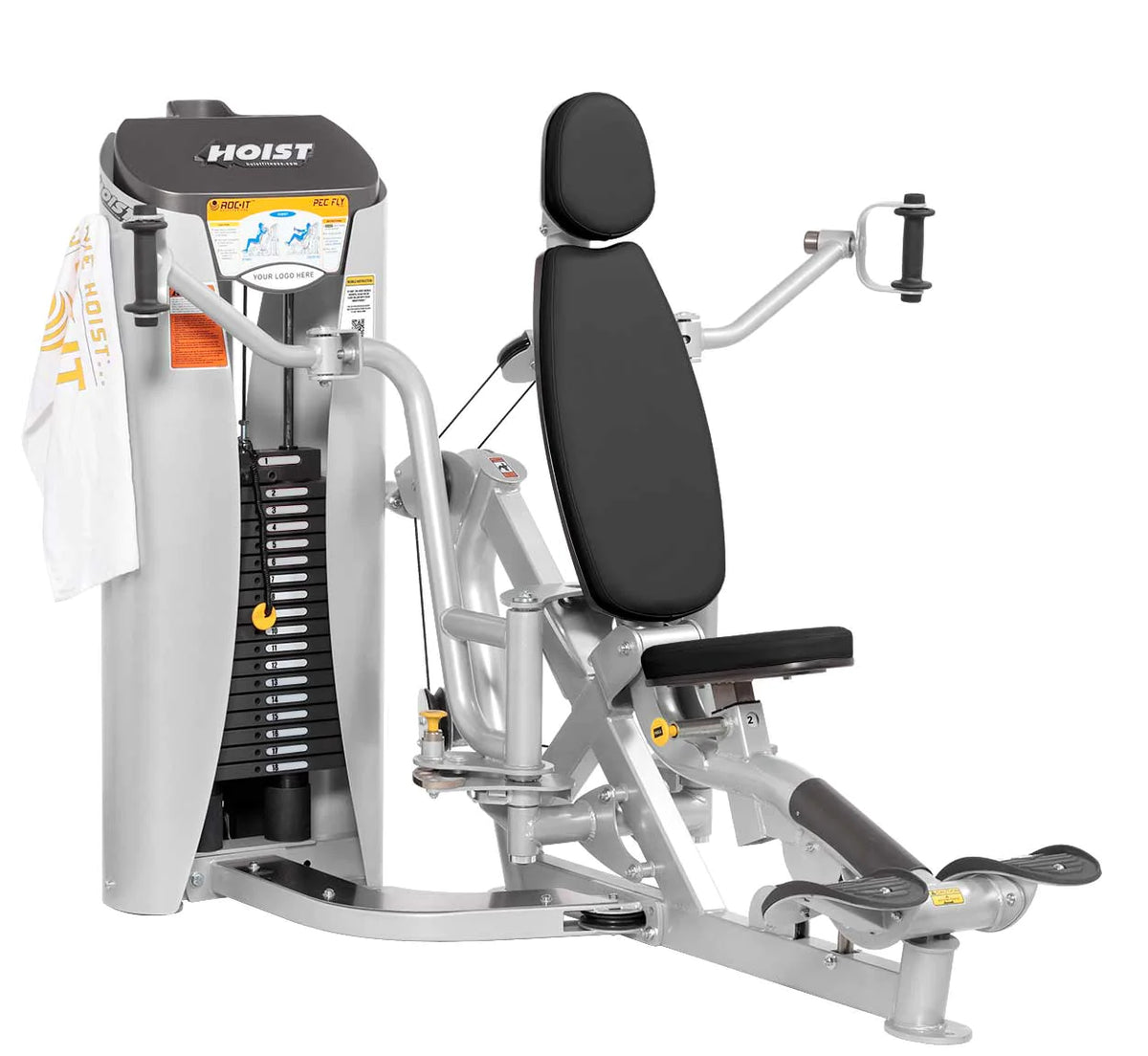 Hoist Fitness RS-1302 Pec Fly full view | Fitness Experience