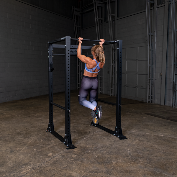 Body-Solid GPR400 Power Rack pull up view | Fitness Experience