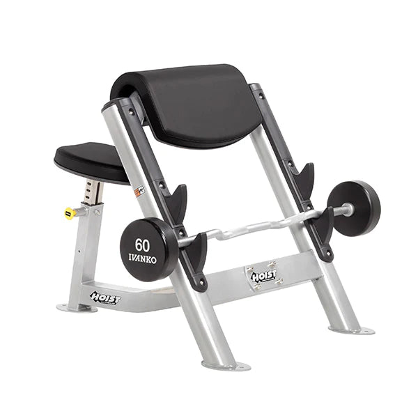 Hoist Fitness Hoist Fitness CF-355 Preacher Curl  with black upholstery | Fitness Experience