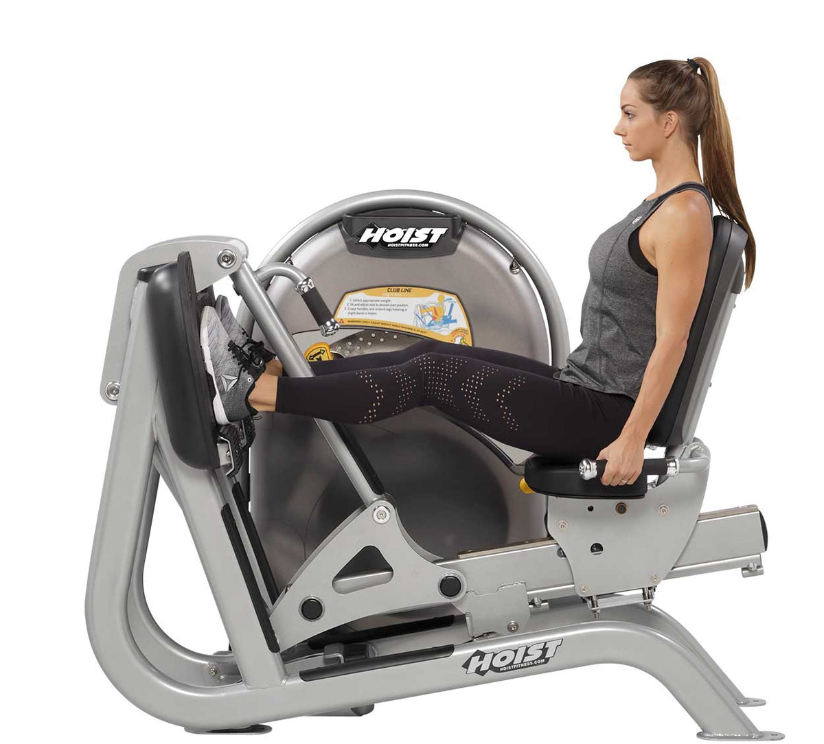 Hoist Fitness CL-3403 Leg Press HS view in use | Fitness Experience